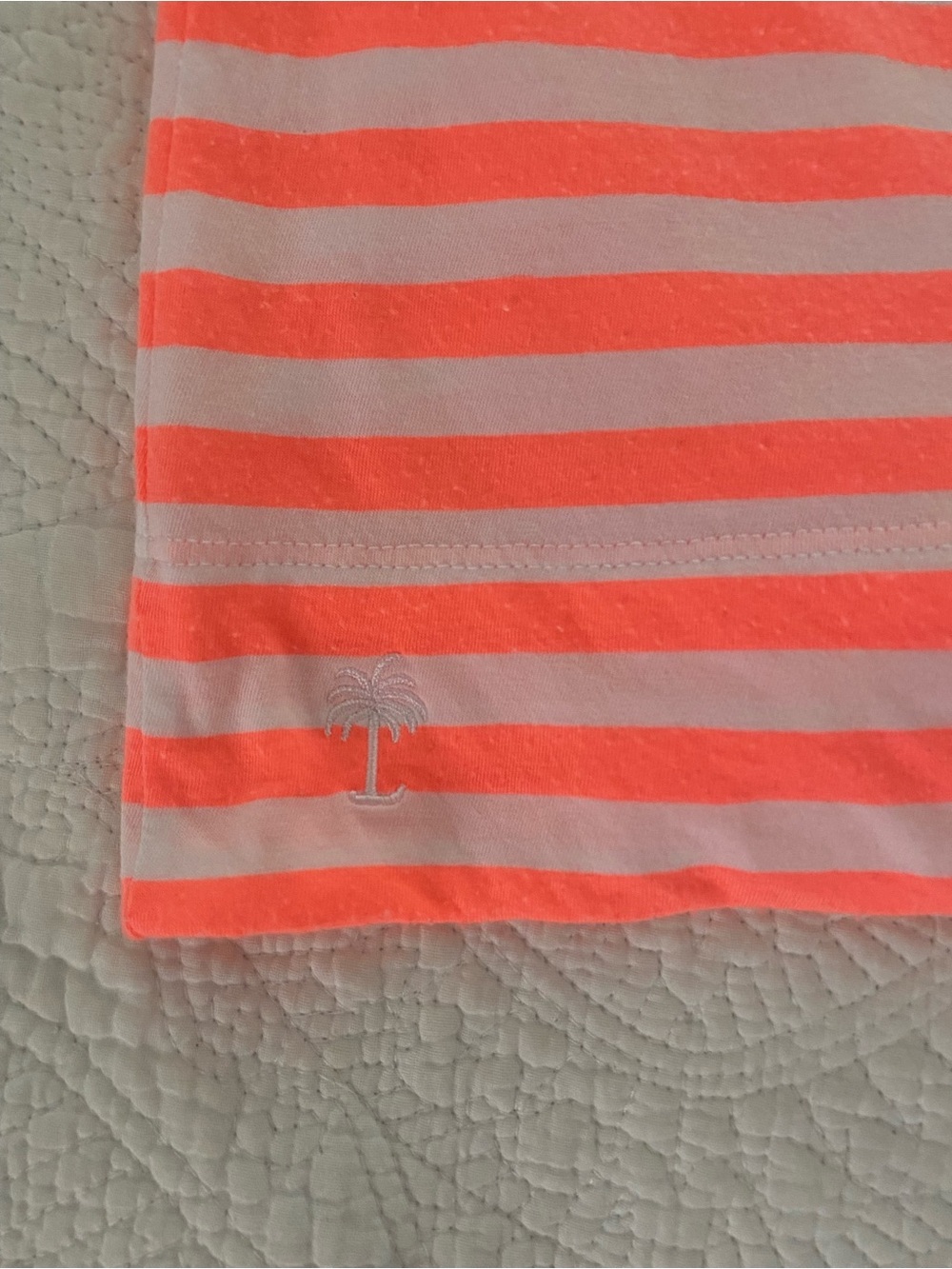 Lilly Pulitzer Orange & White Striped Kaley Dress XL - Picture 9 of 9